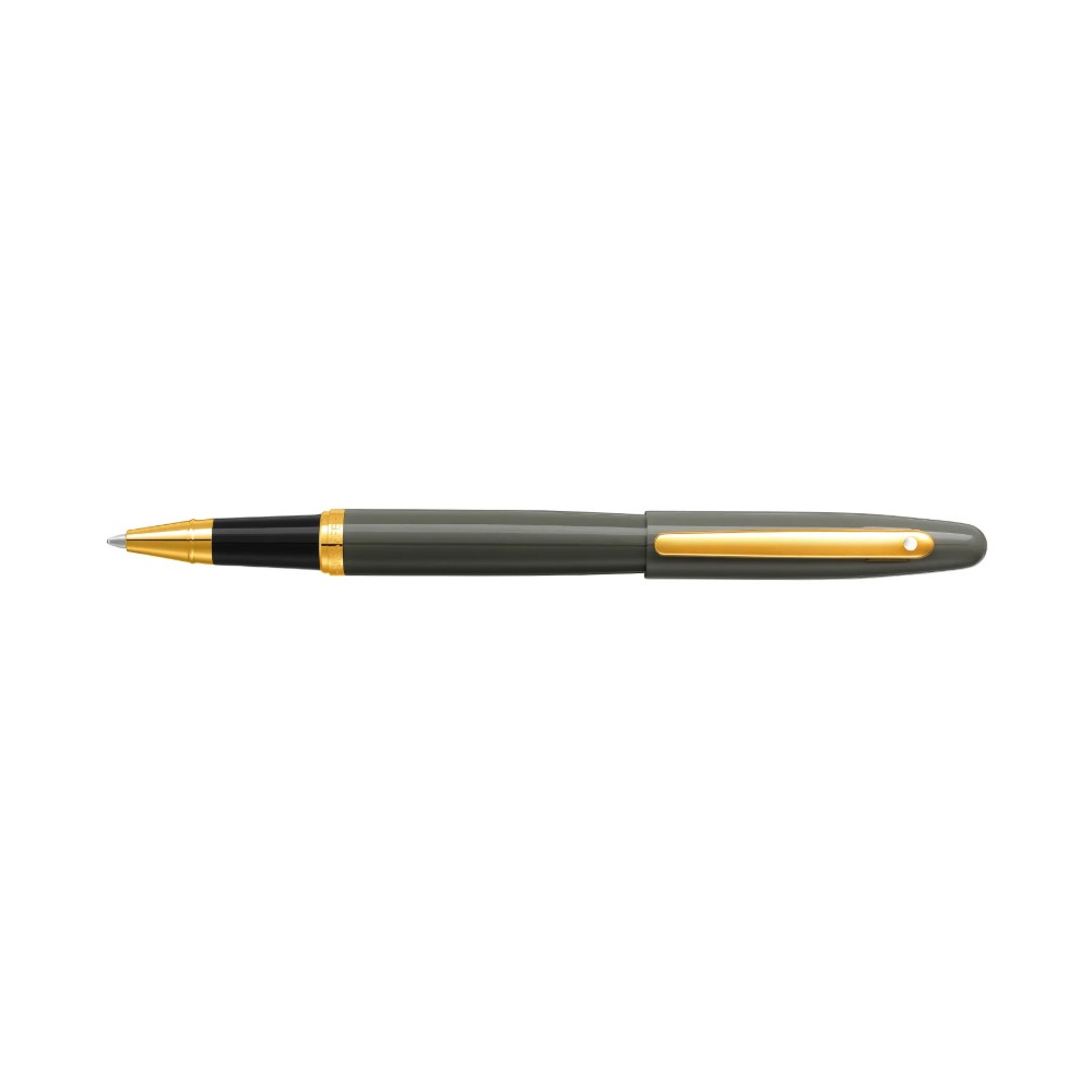 Pióro kulkowe VFM - Sheaffer - Glossy Light Gray Gold Trim