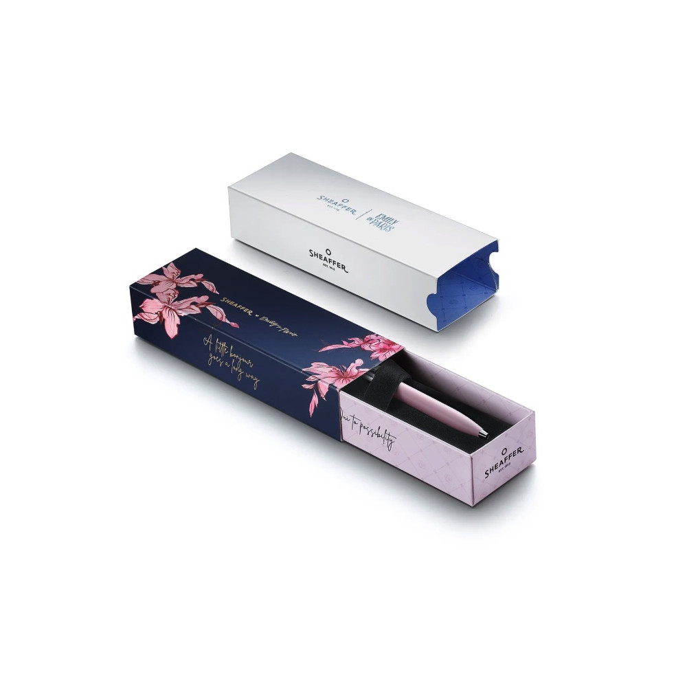 Ballpoint pen Sentinel Emily in Paris - Sheaffer - Matte Pink Chrome Trim