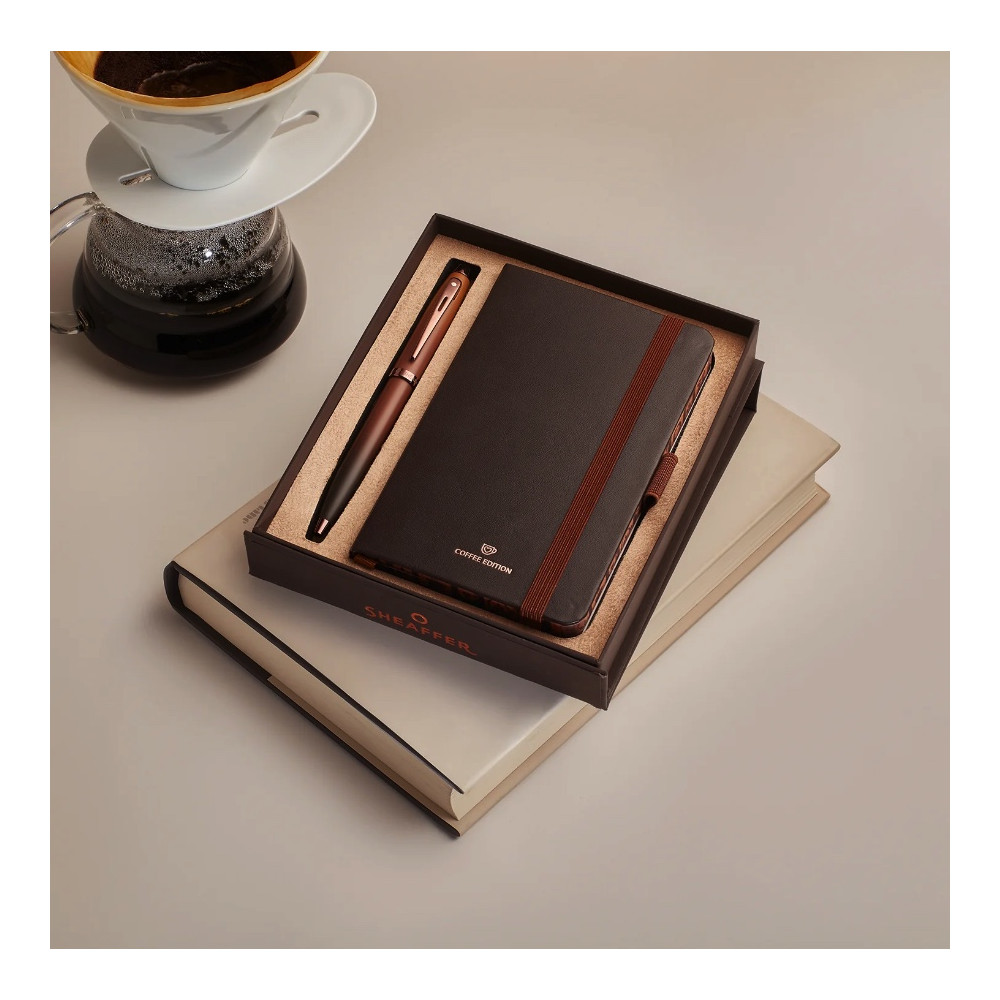 Zestaw prezentowy 100 Coffee Edition - Sheaffer - długopis i notes