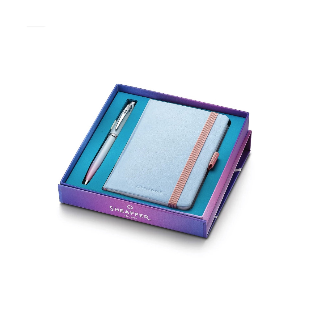 Gift set 100 Expressions - Sheaffer - ballpoint pen and notebook