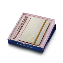 Zestaw upominkowy Emily in Paris - Sheaffer - długopis i notes
