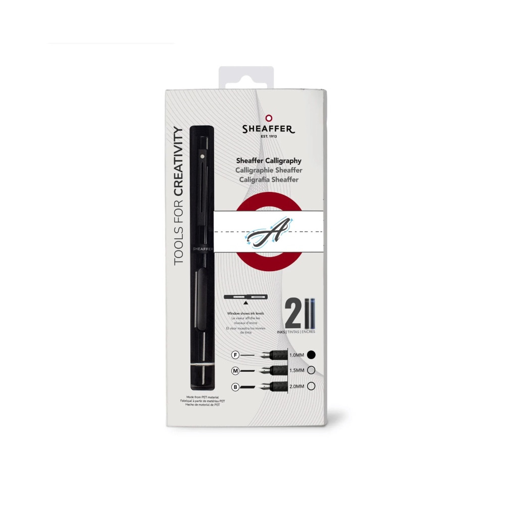 Calligraphy fountain pen - Sheaffer - Black F