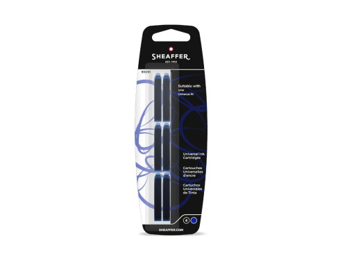 VFM ink cartridges - Sheaffer - Blue 6 pcs