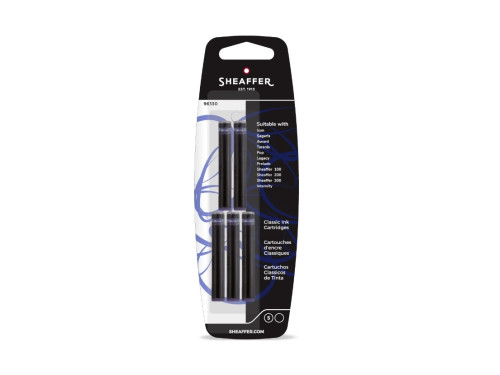 Naboje atramentowe - Sheaffer - Black 5 szt.