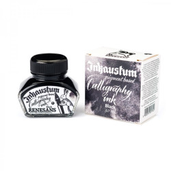 Atrament pigmentowy Inkaustum - Renesans - czarny 30 ml