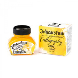 Inkaustum pigment based ink - Renesans - yellow 30 ml