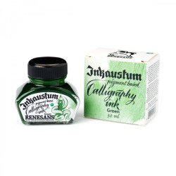 Inkaustum pigment based ink - Renesans - green 30 ml