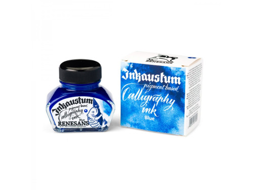 Inkaustum pigment based ink - Renesans - blue 30 ml