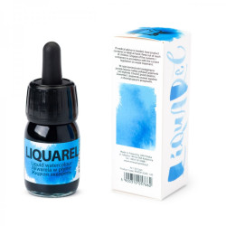 Liquarel liquid watercolour - Renesans - Cyan 30 ml