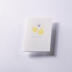 Kartka okolicznościowa A6 - Gmund - Little One Fruities Yellow