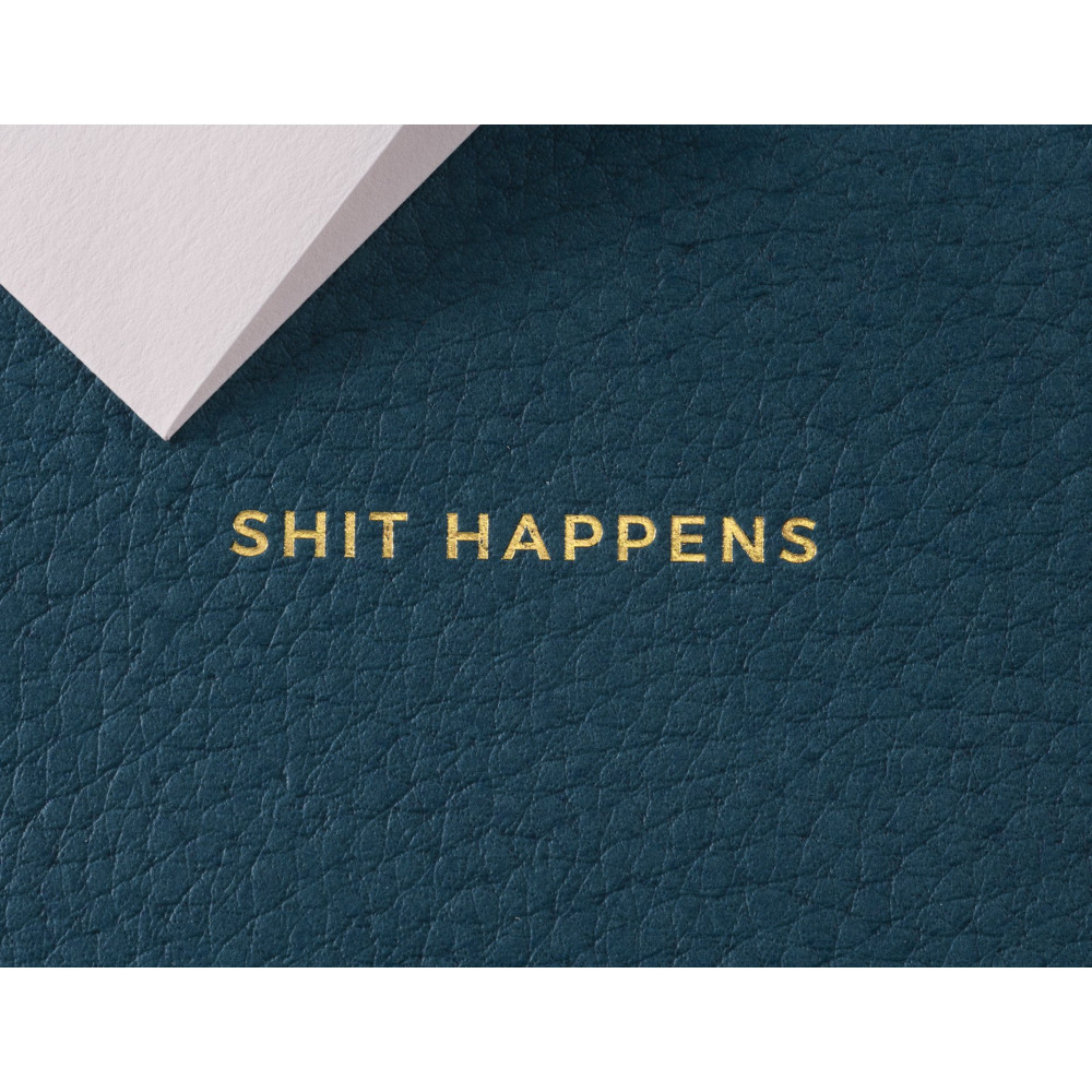 Greeting card A7 - Gmund - Little Color Shit Happens