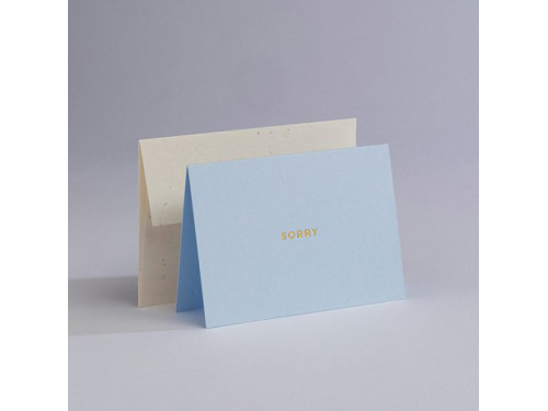 Greeting card A7 - Gmund - Little Color Sorry