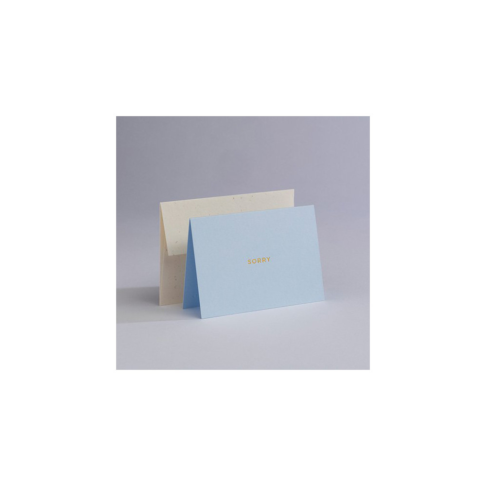 Greeting card A7 - Gmund - Little Color Sorry