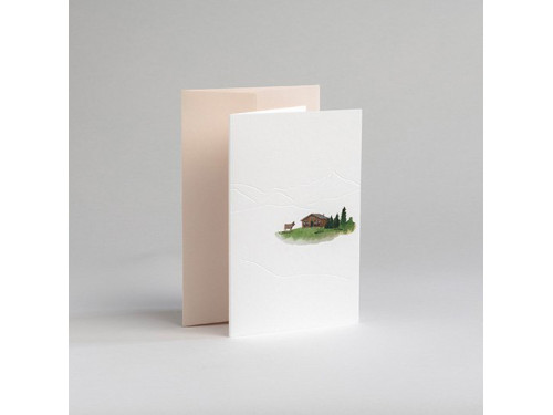 Greeting card A6 - Gmund - Traces at Lake Chalet
