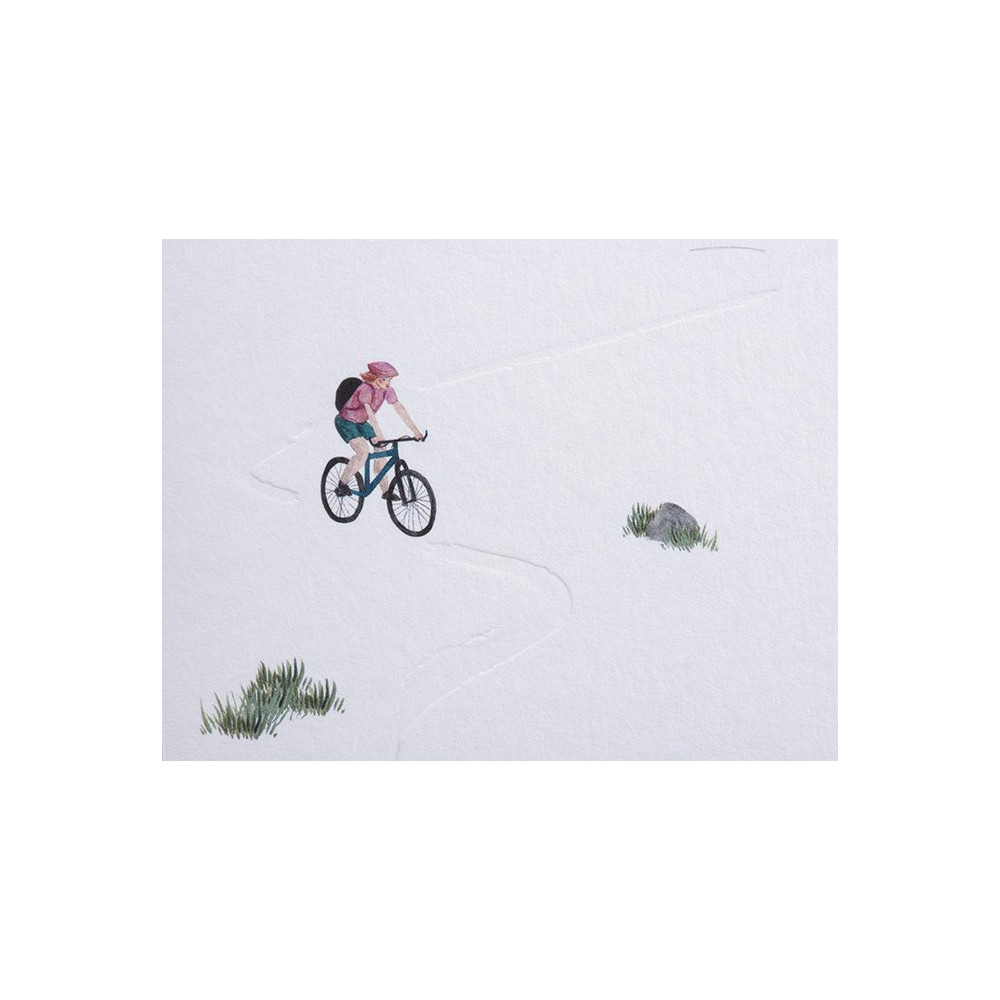 Kartka okolicznościowa A6 - Gmund - Traces at Lake Mountainbike