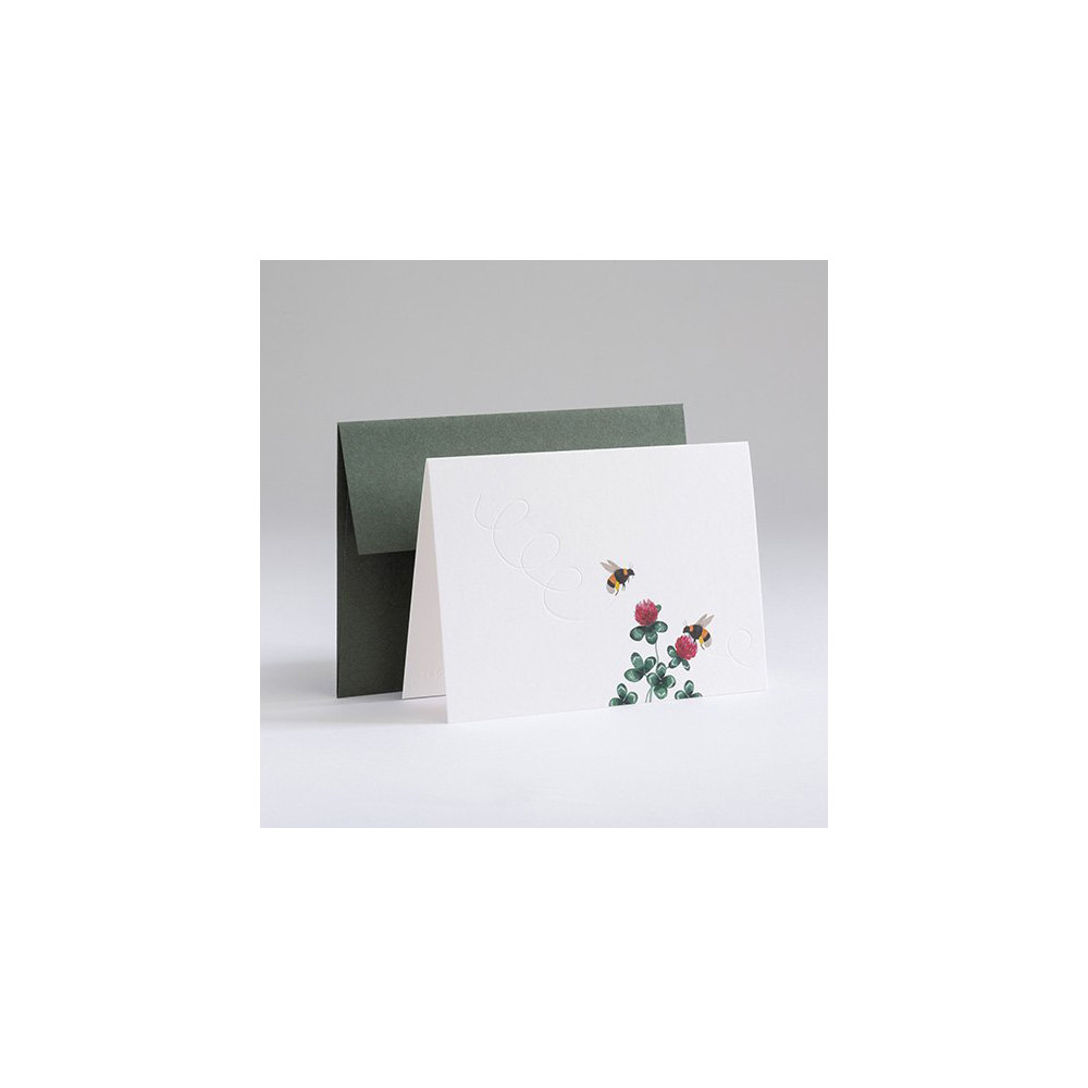 Greeting card A6 - Gmund - Traces at Lake Bumblebee