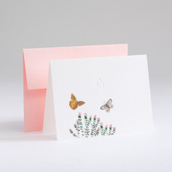 Greeting card A6 - Gmund - Traces at Lake Butterfly
