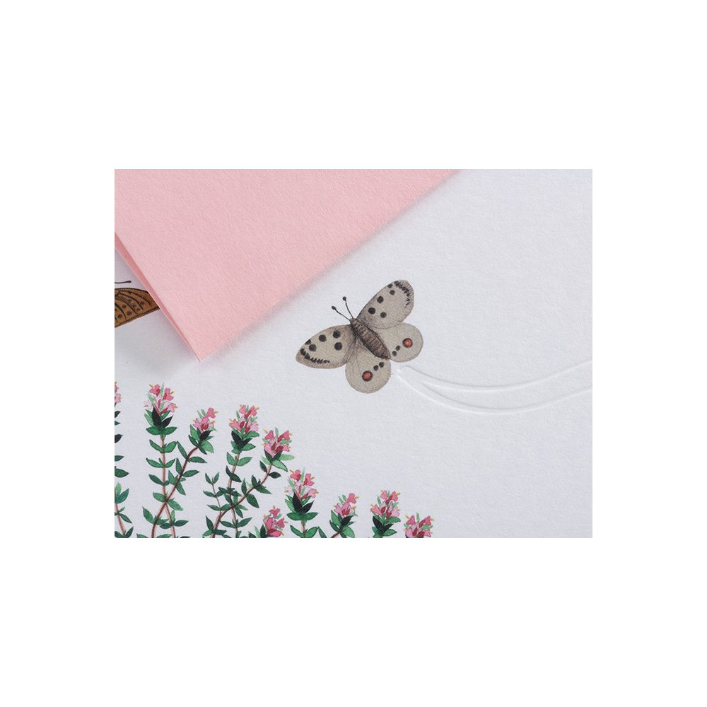 Greeting card A6 - Gmund - Traces at Lake Butterfly