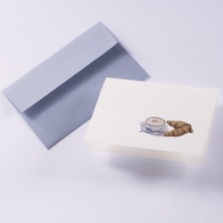 Greeting card A6 - Gmund - Traces at Lake Croissant