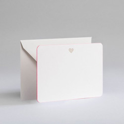 Greeting card A6 - Gmund - Icon Heart