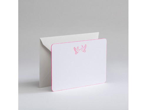 Greeting card A6 - Gmund - Icon Pigeons