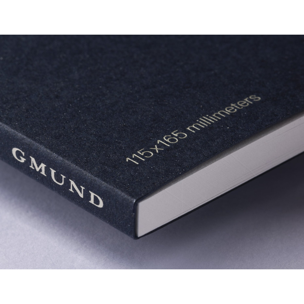 Notes gładki B6 - Gmund - Moonlight Blue 100 g 60 ark.