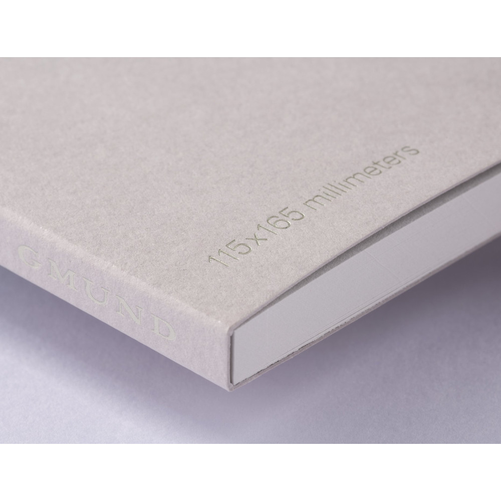Plain Note(pad) B6 - Gmund - Moonlight Grey 100 g 60 sheets