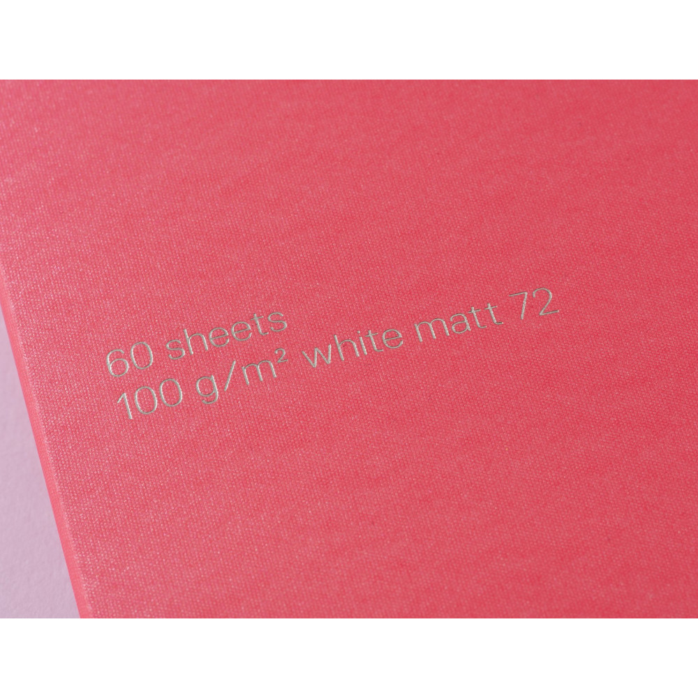 Plain Note(pad) B6 - Gmund - Action Pastel Heart Attack 100 g 60 sheets