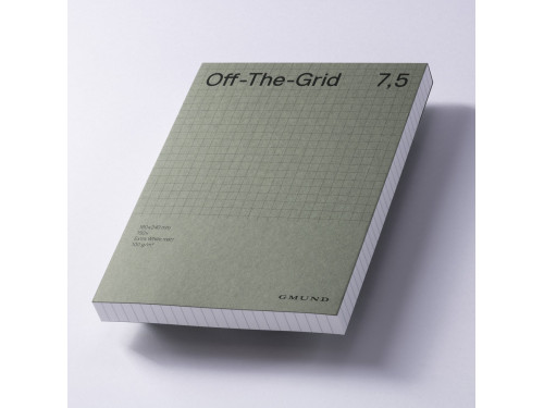 Notes w kratkę Off-The-Grid 7,5 - Gmund - Forest 100 g 150 ark.