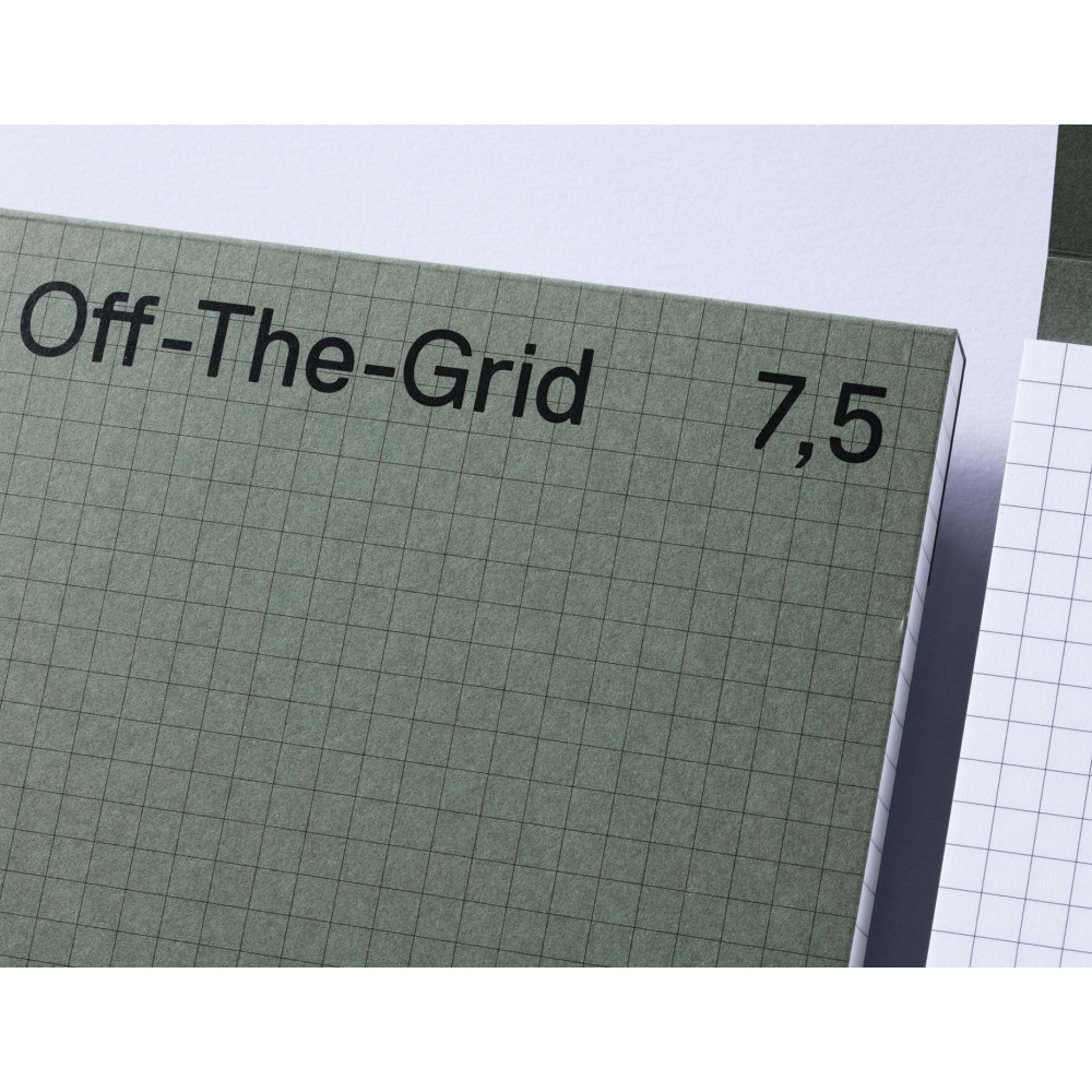 Notes w kratkę Off-The-Grid 15 - Gmund - Sky 100 g 200 ark.