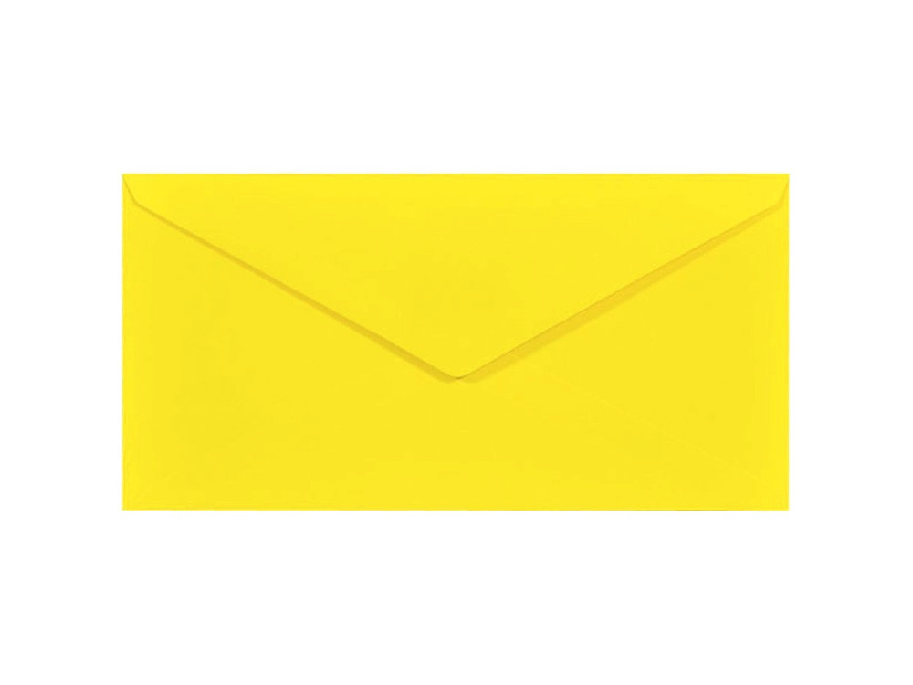 Sirio Color Envelope 115g - DL, Limone, yellow