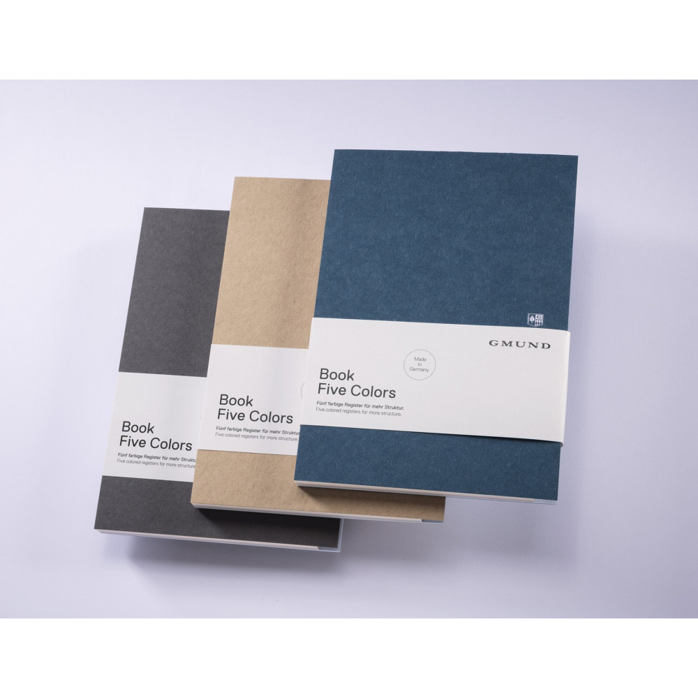 Notes Five Colors - Gmund - Saphir 120 g 160 ark.