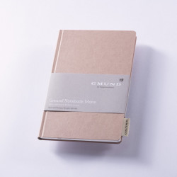 Dotted Mono Notebook - Gmund - Rouge 115 g 112 sheets