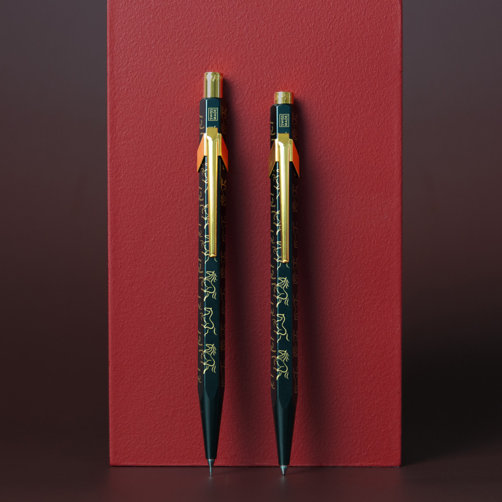 Długopis 849 Year of The Horse w etui - Caran d'Ache - czarny