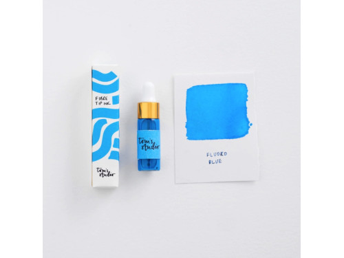 Mini tusz do zakreślaczy Ori - Tom's Studio - Fluoro Blue 5 ml