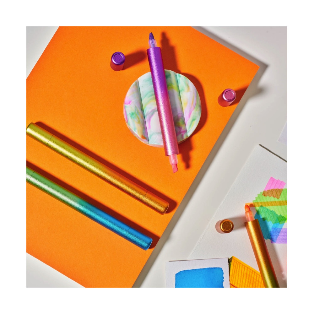 Set of Ori highlighters - Tom’s Studio - Orange Yellow & Blue Green 2 pcs