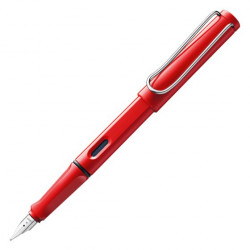 Safari Fountain Pen - LAMY - red, M