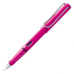 Safari Pink Fountain Pen F - LAMY