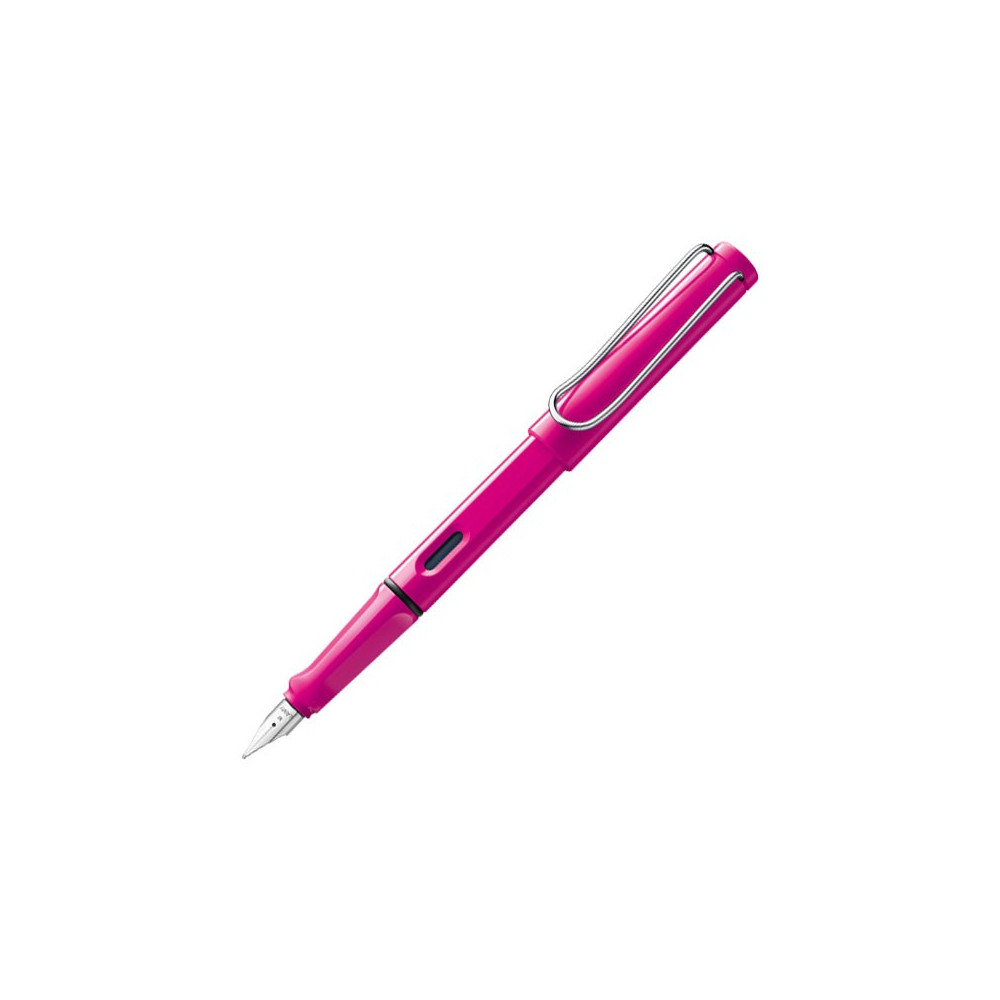 Safari Pink Fountain Pen F - LAMY