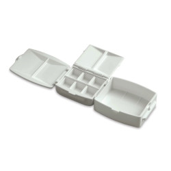 Micro watercolor palette - Portable Painter - 6 compartments