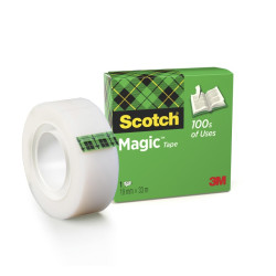 Magic office tape - Scotch - matte 19 mm x 33 m