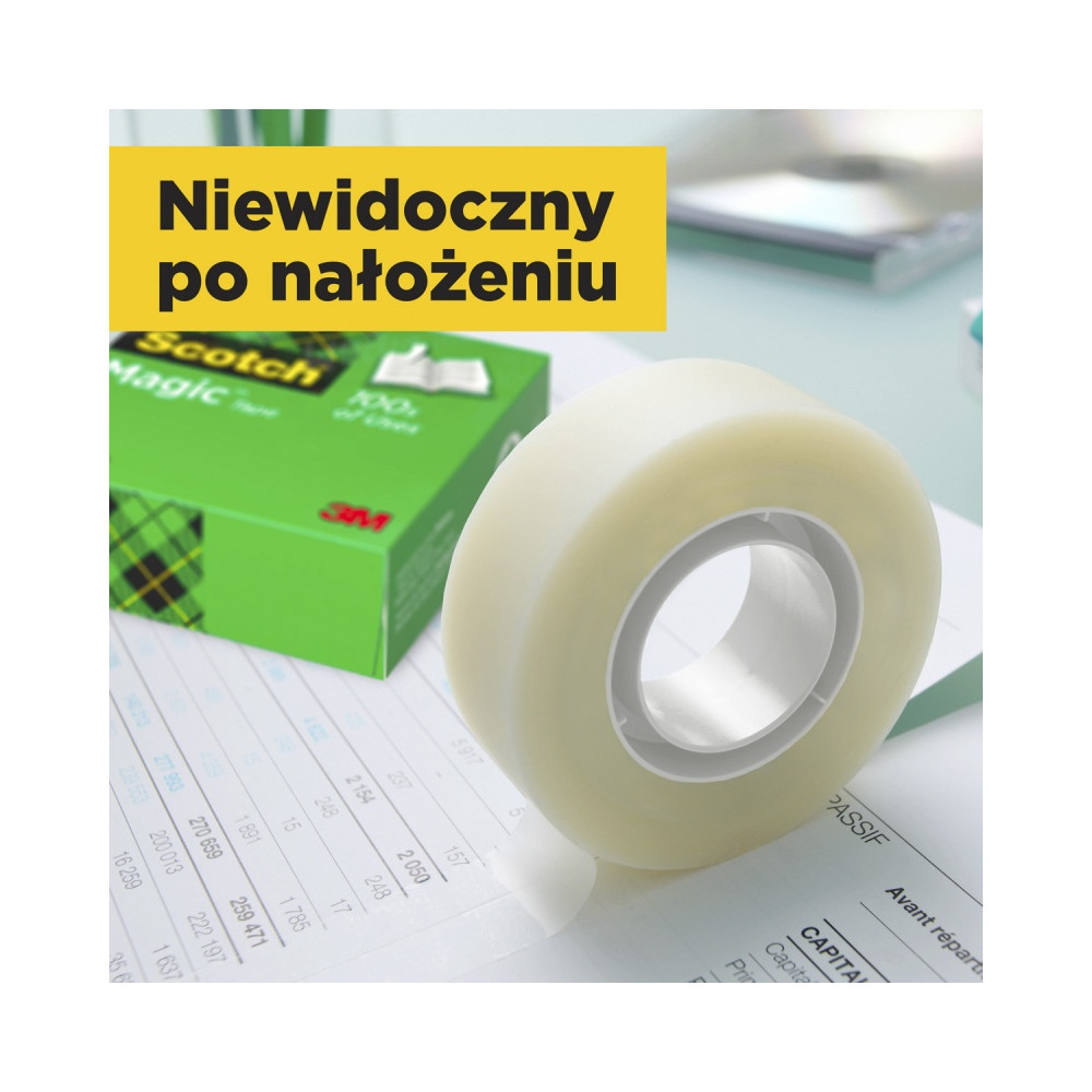 Magic office tape - Scotch - matte 19 mm x 33 m