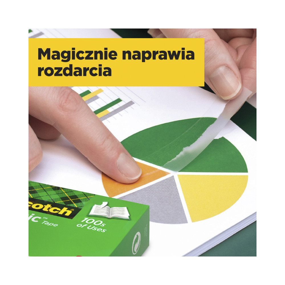 Magic office tape - Scotch - matte 19 mm x 33 m