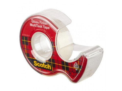Crystal office tape - Scotch - transparent 19 mm x 33 m