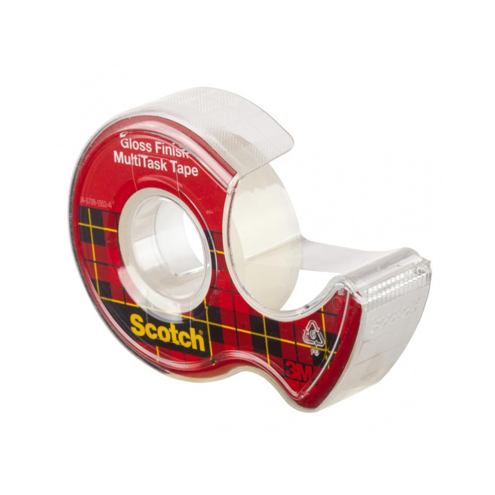 Crystal office tape - Scotch - transparent 19 mm x 33 m