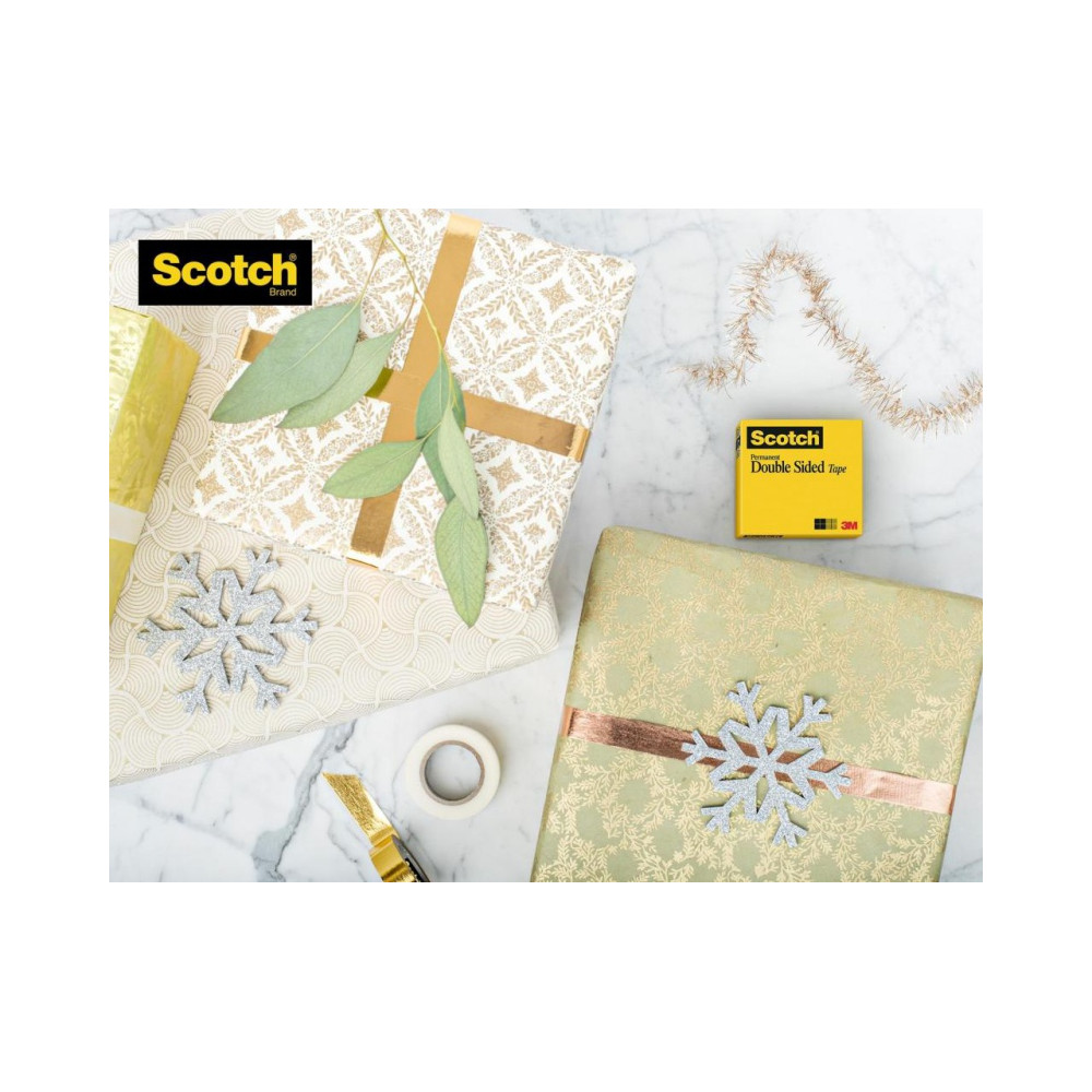 Double-sided office tape - Scotch - transparent 12 mm x 22,8 m