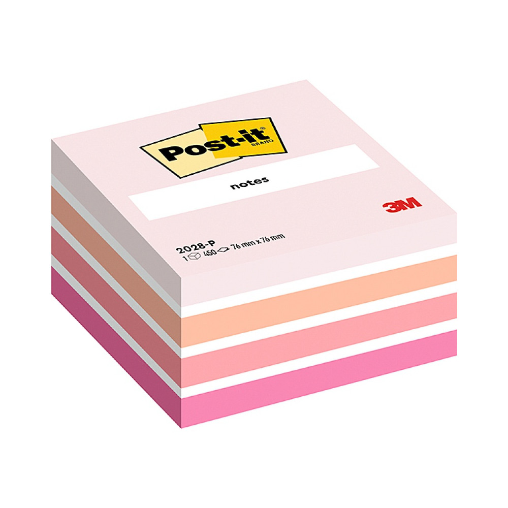 Sticky notes 76 x 76 mm - Post-it - pink 450 pcs