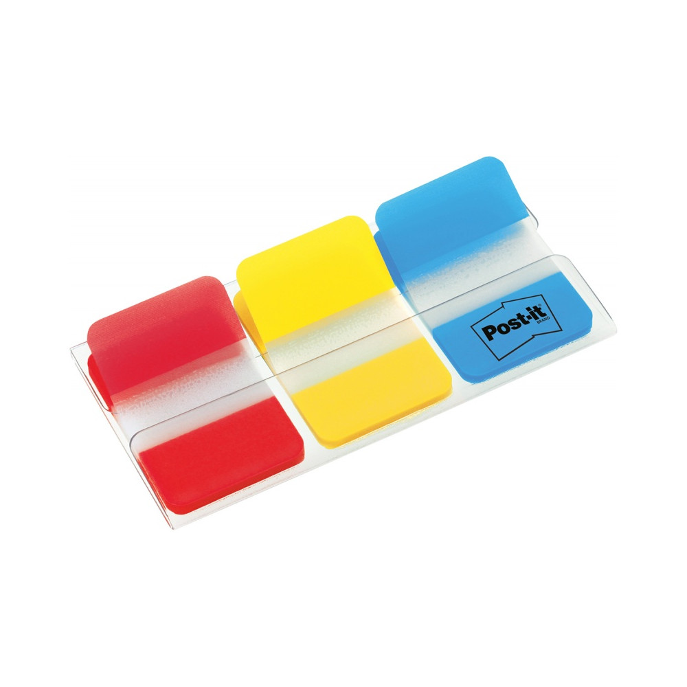 Index flags 25,4 x 38,1 mm - Post-it - 3 x 22 pcs