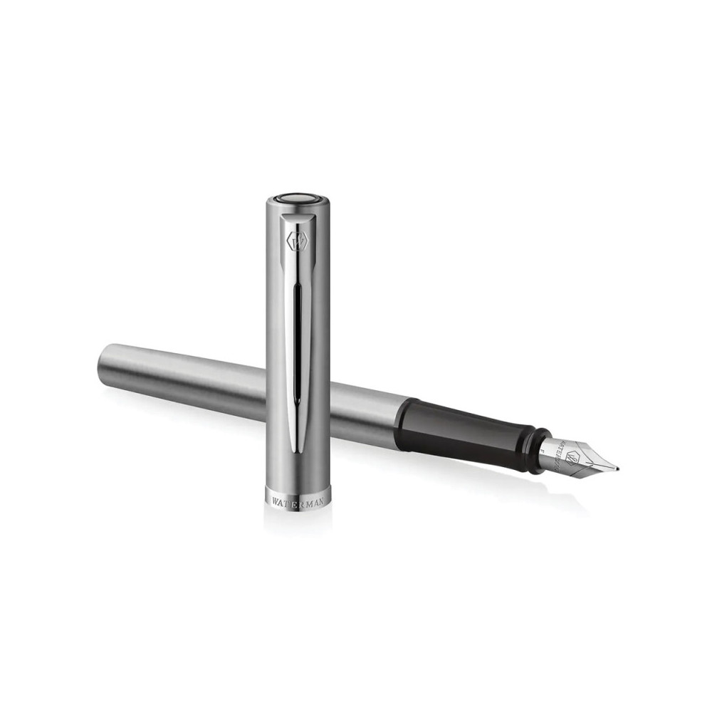 Pióro wieczne Impression - Waterman - Steel Chrome Trim M