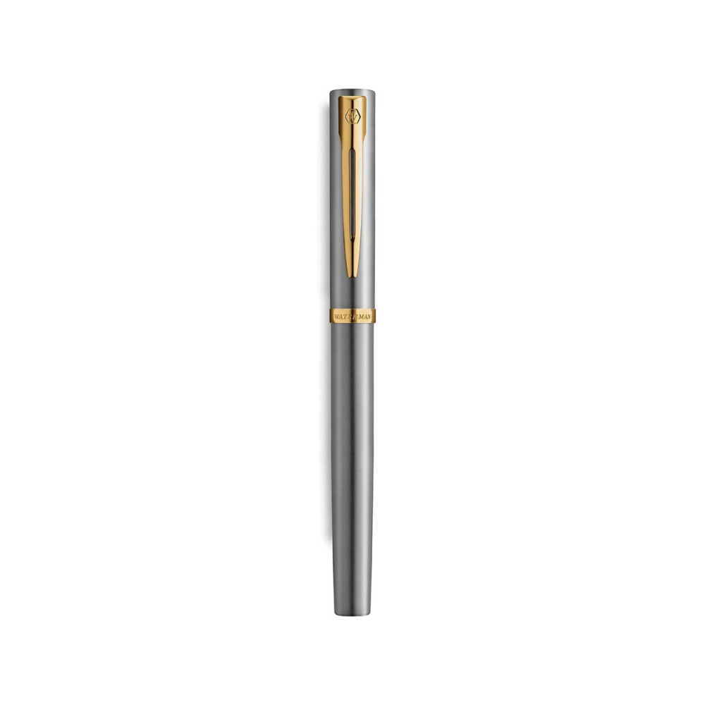 Pióro wieczne Impression - Waterman - Steel Gold Trim M